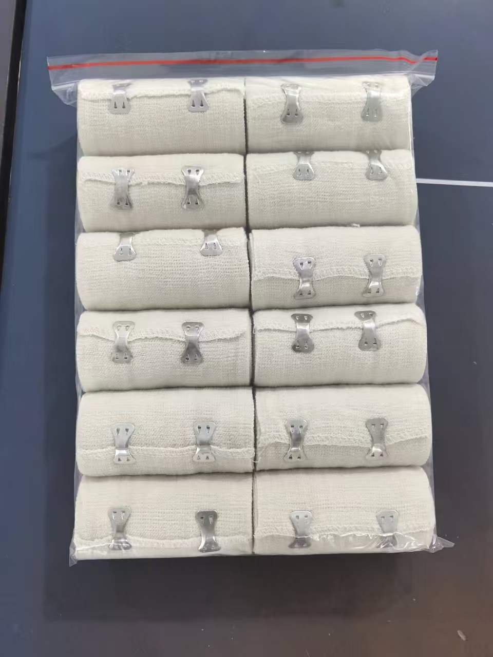 ஹாரூன் மருத்துவ புதிய வெளியீடு: ஸ்மூத் எட்ஜ் (இயற்கை வெள்ளை) கொண்ட 105 கிராம் & 120 கிராம் ஸ்பான்டெக்ஸ் ப்ளைன் வீவ் பேண்டேஜ் - உயர்தர சந்தைக்கு ஏற்றது